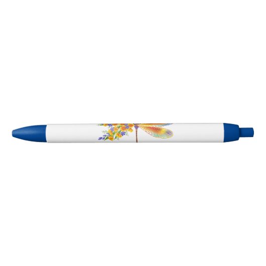 Gelbe Blume Kugelschreiber (Vorderseite)