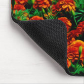 Gelbe Blume Landschaft Mousepad (Ecke)