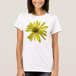 Gelbe Blume Langschläfer T-Shirt