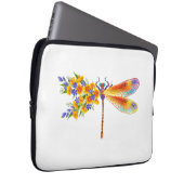 Gelbe Blume Laptopschutzhülle (Vorne Rechts)