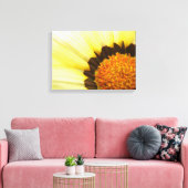 Gelbe Blume Leinwand (Insitu (Wohnzimmer))