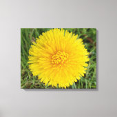 Gelbe Blume Leinwand (Vorderseite)