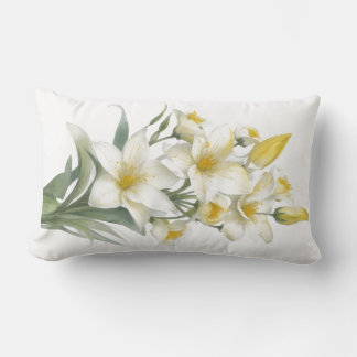 Gelbe Blume Lendenkissen
