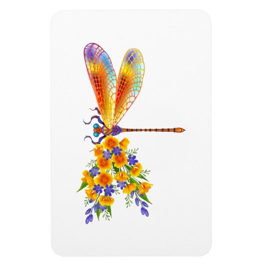 Gelbe Blume Magnet (Vertikal)