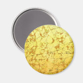 Gelbe Blume Magnet (Vorderseite/Rückseite)