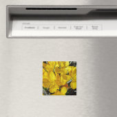 Gelbe Blume Magnet (In Situ (Geschirrspüler))