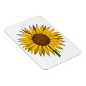 Gelbe Blume Magnet (Rechte Seite)