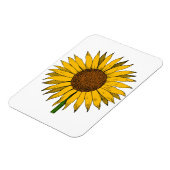 Gelbe Blume Magnet (Linke Seite)