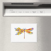 Gelbe Blume Magnet (In Situ (Geschirrspüler))