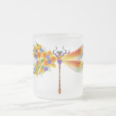 Gelbe Blume Mattglastasse (Mittel)