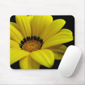 Gelbe Blume Mauspad (Mit Mouse)