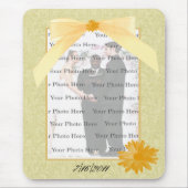 Gelbe Blume Mauspad (Vorne)