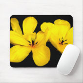 Gelbe Blume Mousepad (Mit Mouse)