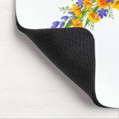 Gelbe Blume Mousepad (Ecke)