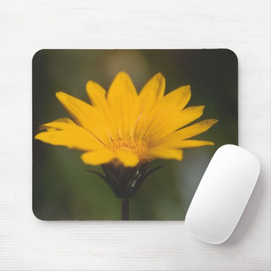Gelbe Blume Mousepad (Mit Mouse)