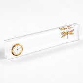 Gelbe Blume Namensplakette