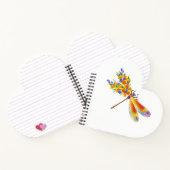 Gelbe Blume Notizblock (Innenseite)