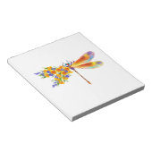 Gelbe Blume Notizblock (angewinkelt)