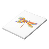 Gelbe Blume Notizblock (Rotiert)