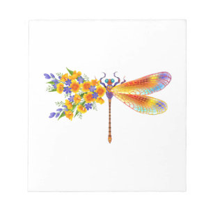 Gelbe Blume Notizblock
