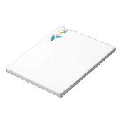 Gelbe Blume Notizblock (Rotiert)