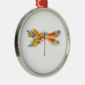 Gelbe Blume Ornament Aus Metall (Rechts)