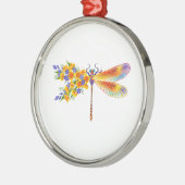 Gelbe Blume Ornament Aus Metall (Links)