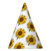 Gelbe Blume Partyhütchen (Rechts)