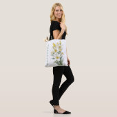 Gelbe Blume Personalisiert Tasche (Am Model)