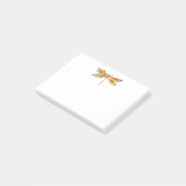 Gelbe Blume Post-it Klebezettel (angewinkelt)