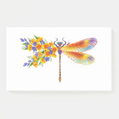 Gelbe Blume Post-it Klebezettel (Vorderseite)