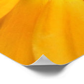gelbe Blume Poster (Ecke)