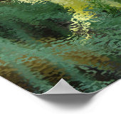 Gelbe Blume Poster (Ecke)