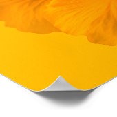 Gelbe Blume Poster (Ecke)