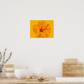 Gelbe Blume Poster (Küche)