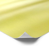 Gelbe Blume Poster (Ecke)