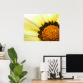 Gelbe Blume Poster (Heimbüro)