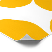 Gelbe Blume Poster (Ecke)