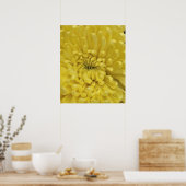 Gelbe Blume Poster (Küche)