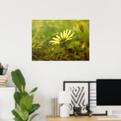 Gelbe Blume Poster (Heimbüro)