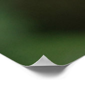 Gelbe Blume Poster (Ecke)