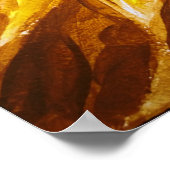 Gelbe Blume Poster (Ecke)