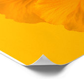 Gelbe Blume Poster (Ecke)