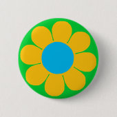 Gelbe Blume Power Button (Vorderseite)