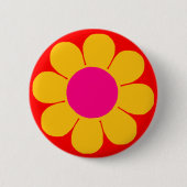 Gelbe Blume Power Button (Vorderseite)