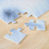 Gelbe Blume Primrose im Wasserfall Puzzle (Seite)