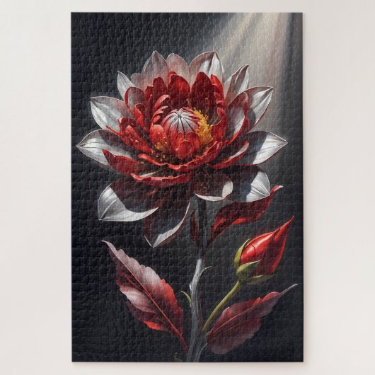 Gelbe Blume Puzzle (Vertikal)