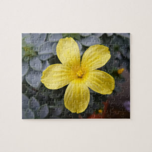 Gelbe Blume Puzzle