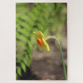 Gelbe Blume Puzzle (Vertikal)