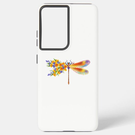 Gelbe Blume Samsung Galaxy Hülle (Rückseite)